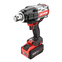 大有DEVON 20V鋰電無刷衝擊扳手 5769 (淨機) (最大扭力2100Nm)